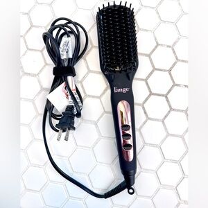 L'ange Black Hair Straightening Brush